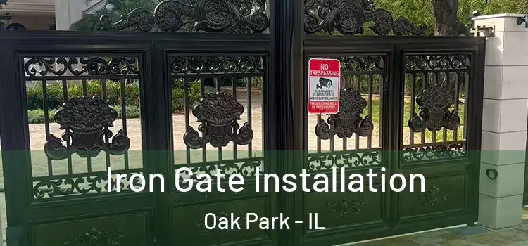  Iron Gate Installation Oak Park - IL