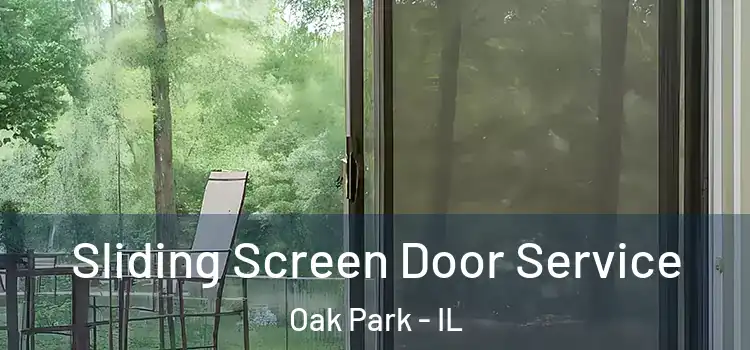 Sliding Screen Door Service Oak Park - IL
